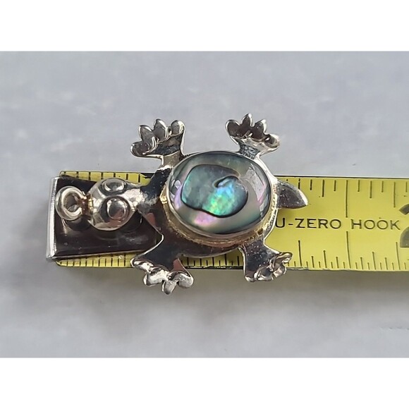 Abalone Shell Turtle Shaped Pendant Vintage - Picture 9 of 10